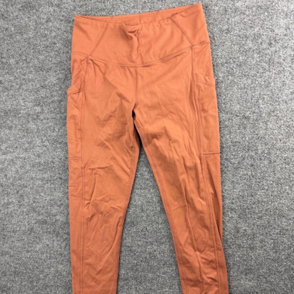 PRANA - Becksa Electa Leggings, M, Orange/Rust